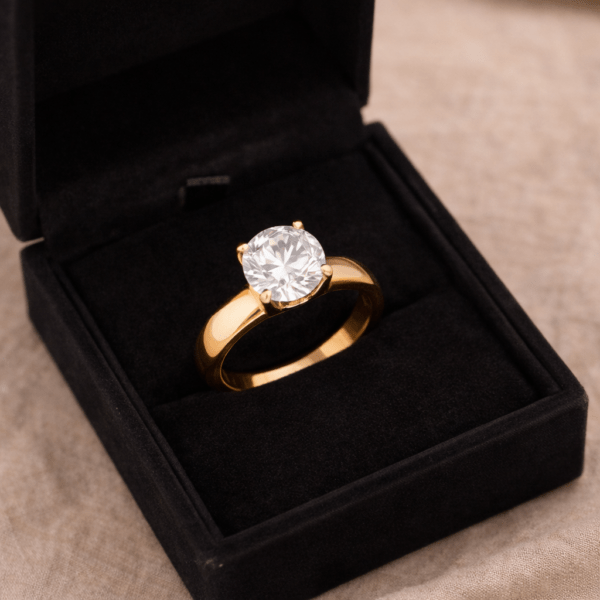 bijou dans un écrin noir GeminaGold